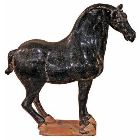 Sculpture - Stallion, Black MD